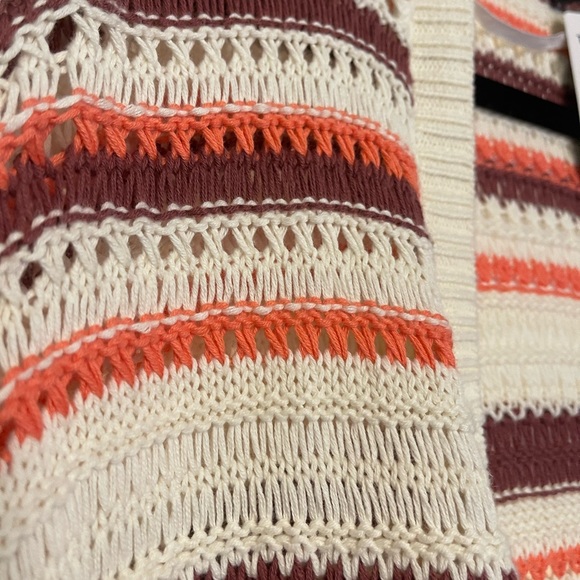 Torrid Duster Cardigan Crochet 1x size 14 - size 16 NWT - Picture 4 of 7